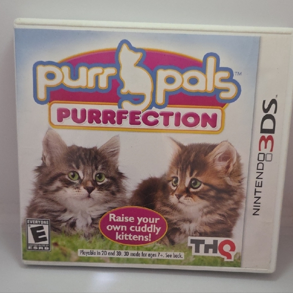 Nintendo 3DS Purr Pals Purrfection - White